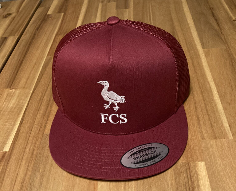 FCS Cap Snapback mesh maroon